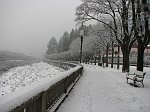 Neve anche a S. Pellegrino Terme (26 nov. 08) - FOTOGALLERY